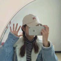 蓝色非主流闺蜜头像