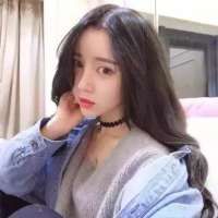 蓝色非主流闺蜜头像
