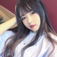 蓝色非主流闺蜜头像