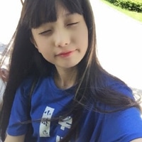 蓝色非主流闺蜜头像