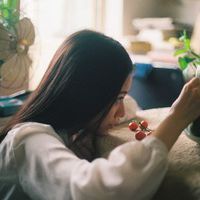 小清新微信女生头像