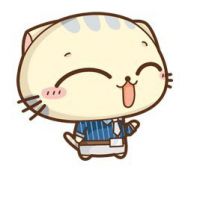 可爱的卡通猫咪头像