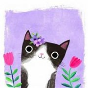 可爱的卡通猫咪头像 猫咪图片卡通头像可爱