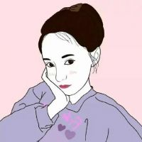 无刘海动漫女生头像