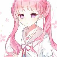 粉色的女生动漫头像