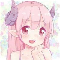 粉色的女生动漫头像