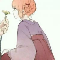 二次元情侣头像一左一右古风