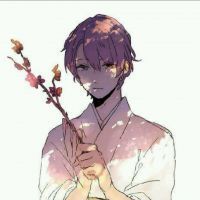 二次元情侣头像一左一右古风
