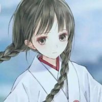 白色女生动漫头像