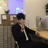 忧郁气质的男生头像
