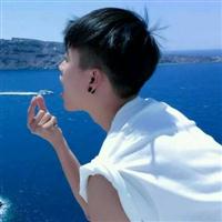 蓝色头像男生韩系