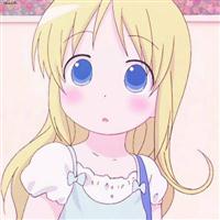 卡通美少女头像图片