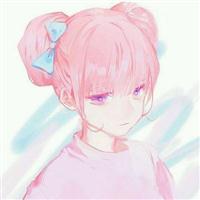 卡通美少女头像图片