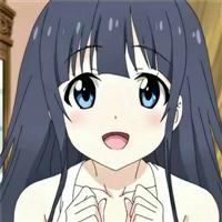 大眼萌妹子卡通头像