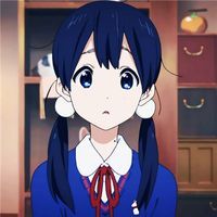 大眼萌妹子卡通头像