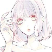 简约二次元唯美女生头像