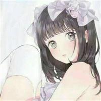 简约二次元唯美女生头像