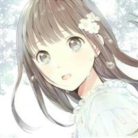 简约二次元唯美女生头像