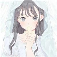 简约二次元唯美女生头像