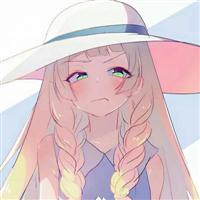 动漫粉色系列女生头像
