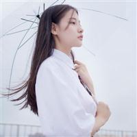 清纯漂亮的女生微信头像