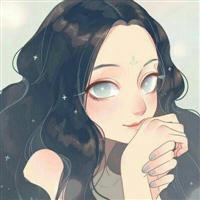 酷酷的女生二次元头像
