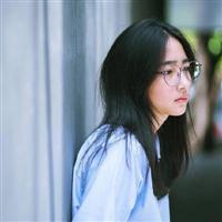 闺蜜不带字蓝衬衣头像一左一右
