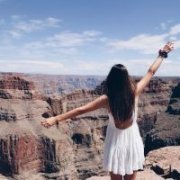 女生夏天海边头像图片