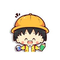 樱桃小丸子可爱头像