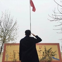 一男一女情侣背影头像