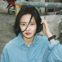 可爱的圆脸女生头像