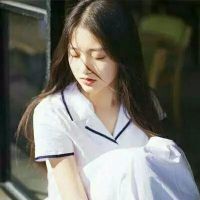 微博清纯校服女生头像图片