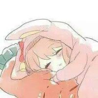 萌呆情侣头像一对