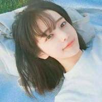女生唯美短发头像