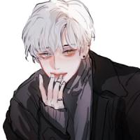 悲伤难过的动漫男生头像