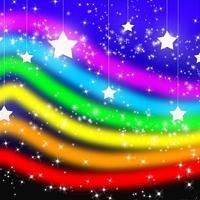 漂亮的彩虹风景微信头像