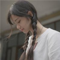 可爱两个辫子的女生头像