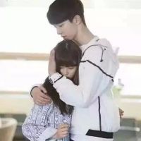 快手暖男情侣头像图片，月光依旧柔人心！