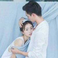 快手暖男情侣头像图片，月光依旧柔人心！