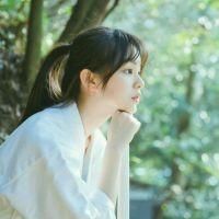 女生微信头像唯美侧脸，下一秒笑靥如花！