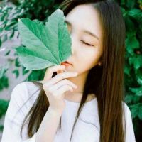 好看女生绿色系头像,错过了就不要再相遇!