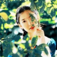 好看女生绿色系头像,错过了就不要再相遇!