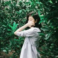 好看女生绿色系头像,错过了就不要再相遇!