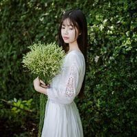 好看女生绿色系头像，错过了就不要再相遇！