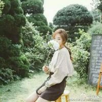 好看女生绿色系头像，错过了就不要再相遇！