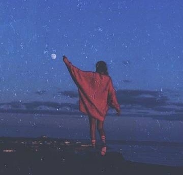 害怕黑夜的图片说说