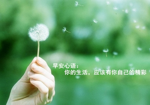 问候早上好的优美句子,拿去发朋友圈吧!