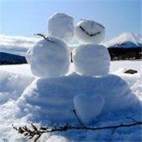 冬天两个雪人微信头像 微信头像两个雪人
