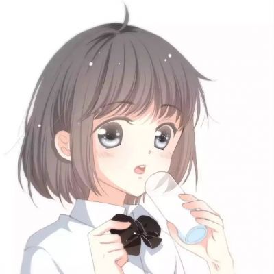 动漫情头一男一女清新，恋你一世繁华！
