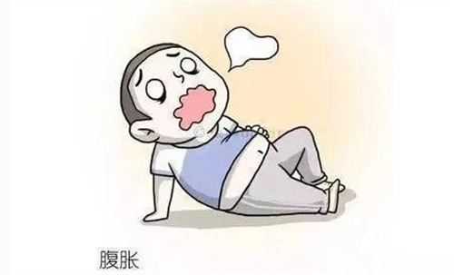 肚子胀气的心情说说